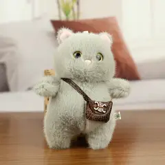 GENERICO - Llavero de peluche en forma de gatito tierno 13cm