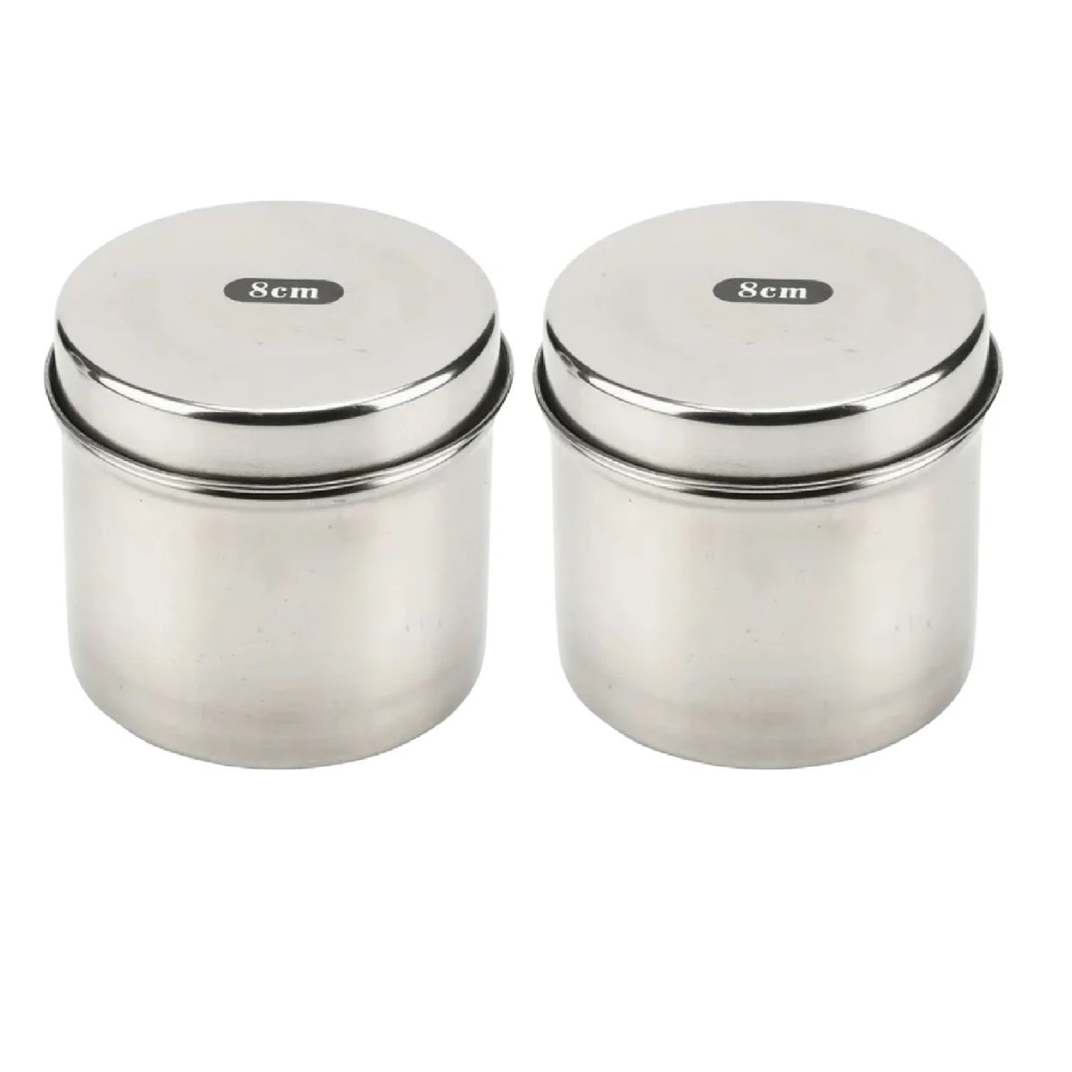 GENERICO - Algodonero Torulero 8cm Acero Inoxidable Pack X2