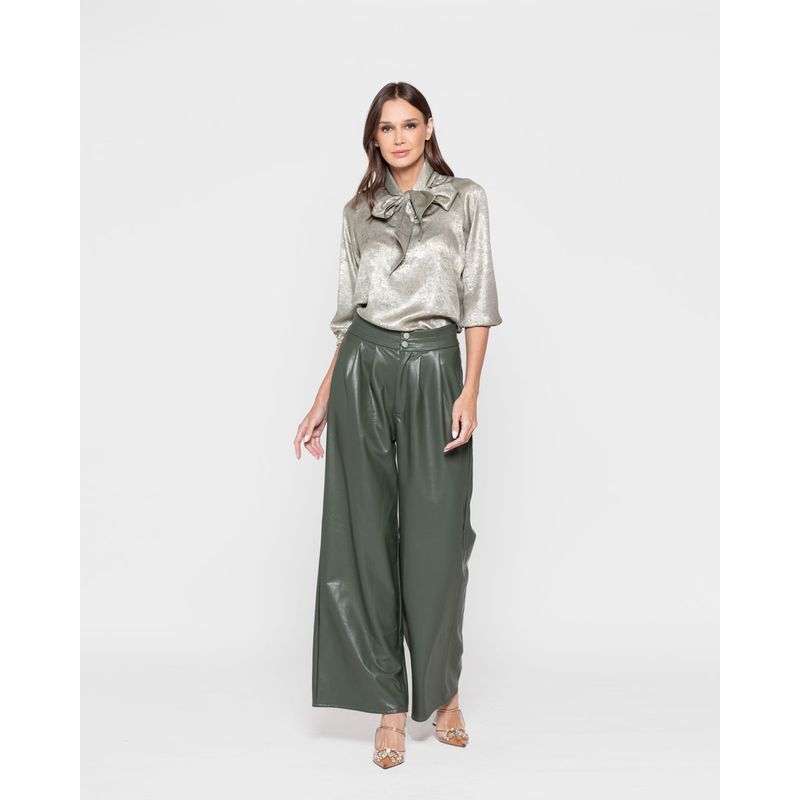 LUDOVICA - PANTALON JAZMÍN VERDE Ludovica