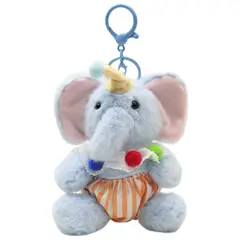 GENERICO - Llavero de felpa en forma de elefante