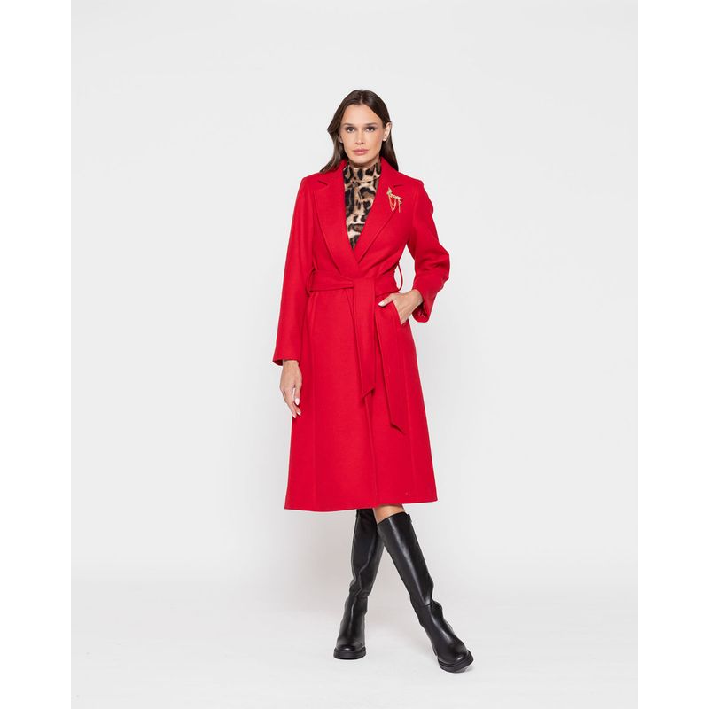 LUDOVICA - ABRIGO AMAPOLA ROJO Ludovica