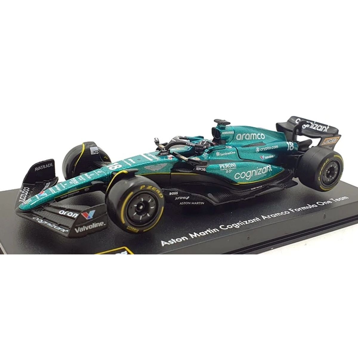 BBURAGO - BURAGO 38091 1-43 RACE FORMULA ASTON MARTIN AMR23 W DRIVER (
