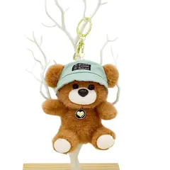 GENERICO - Llavero de felpa en forma de oso