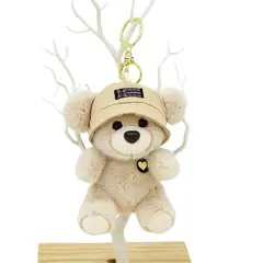 GENERICO - Llavero de felpa en forma de oso