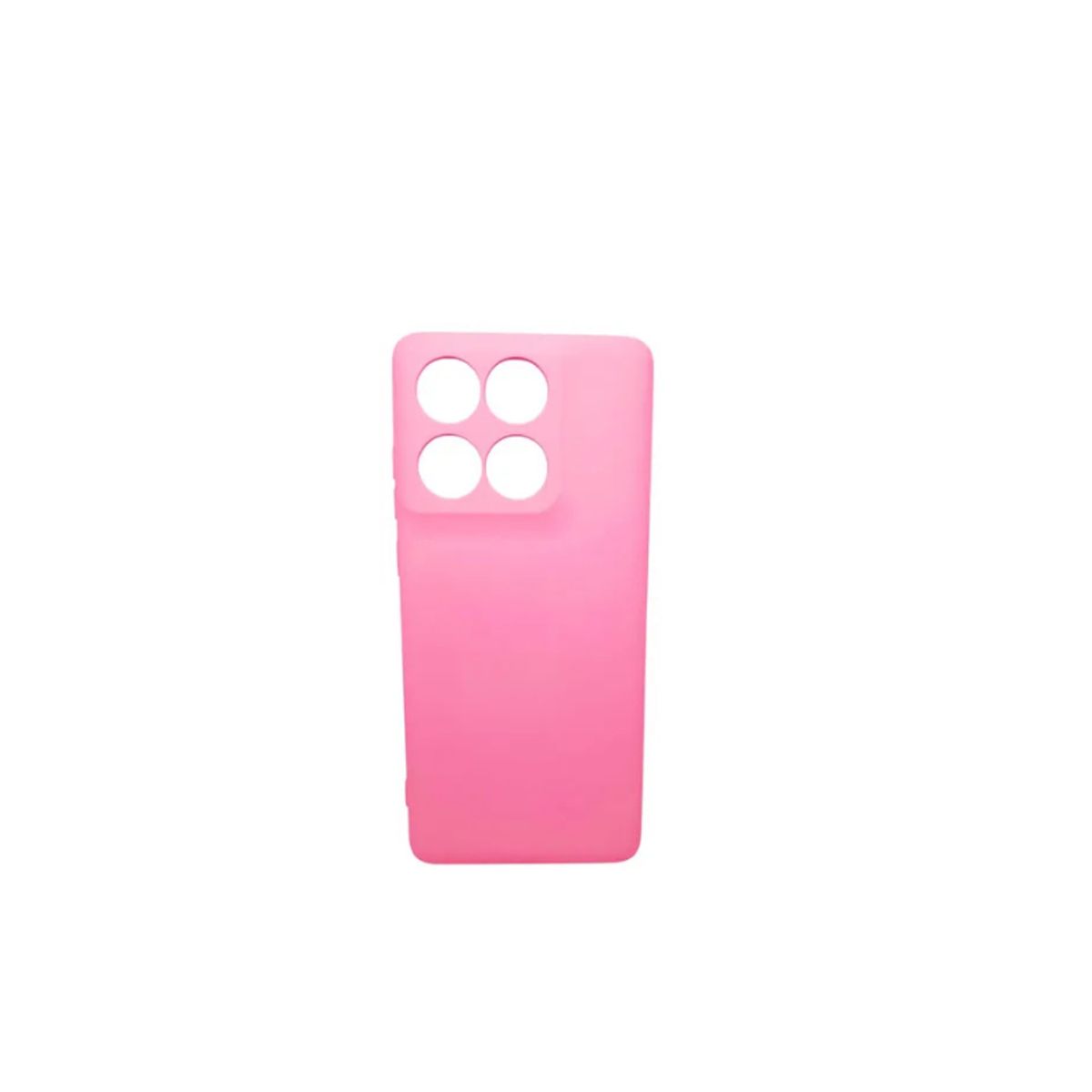 GENERICO - Carcasa Silicona Color Para Motorola EDGE 60 Fusión 5G - Rosado