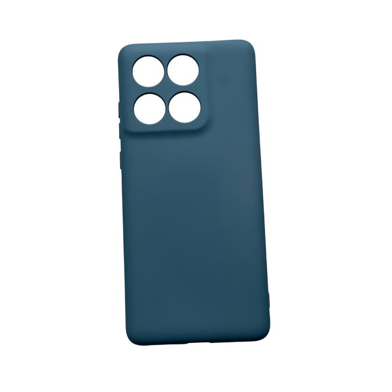 GENERICO - Carcasa Silicona Color Para Motorola EDGE 60 Fusión 5G - Azul Marino