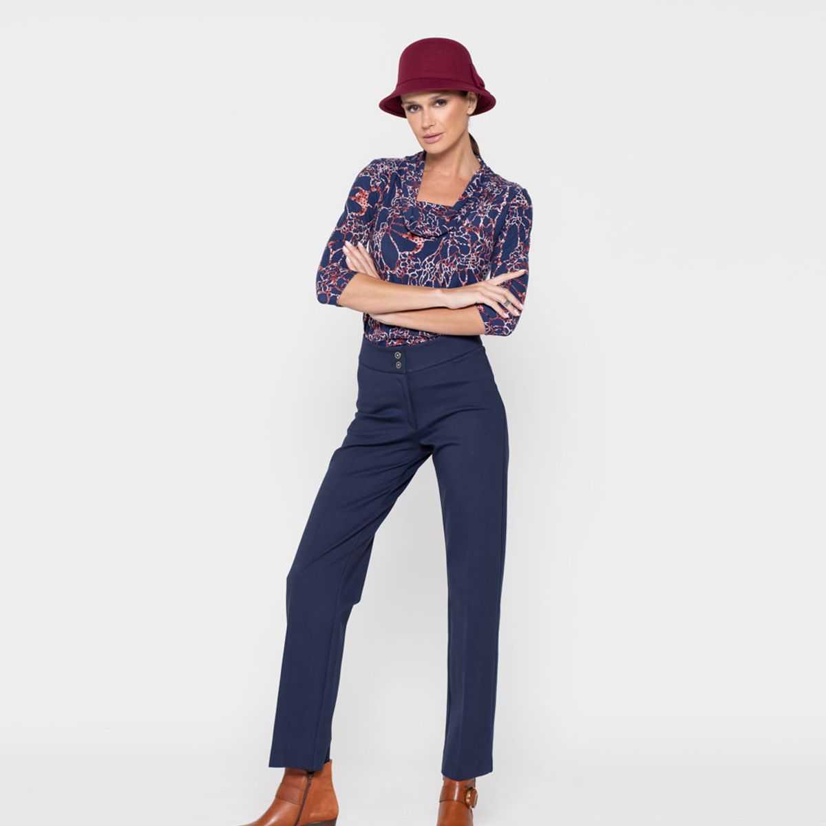 LUDOVICA - Sombrero Mujer Cala Rojo Ludovica