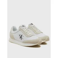 CALVIN KLEIN - Zapatillas Retro Runner Blanco