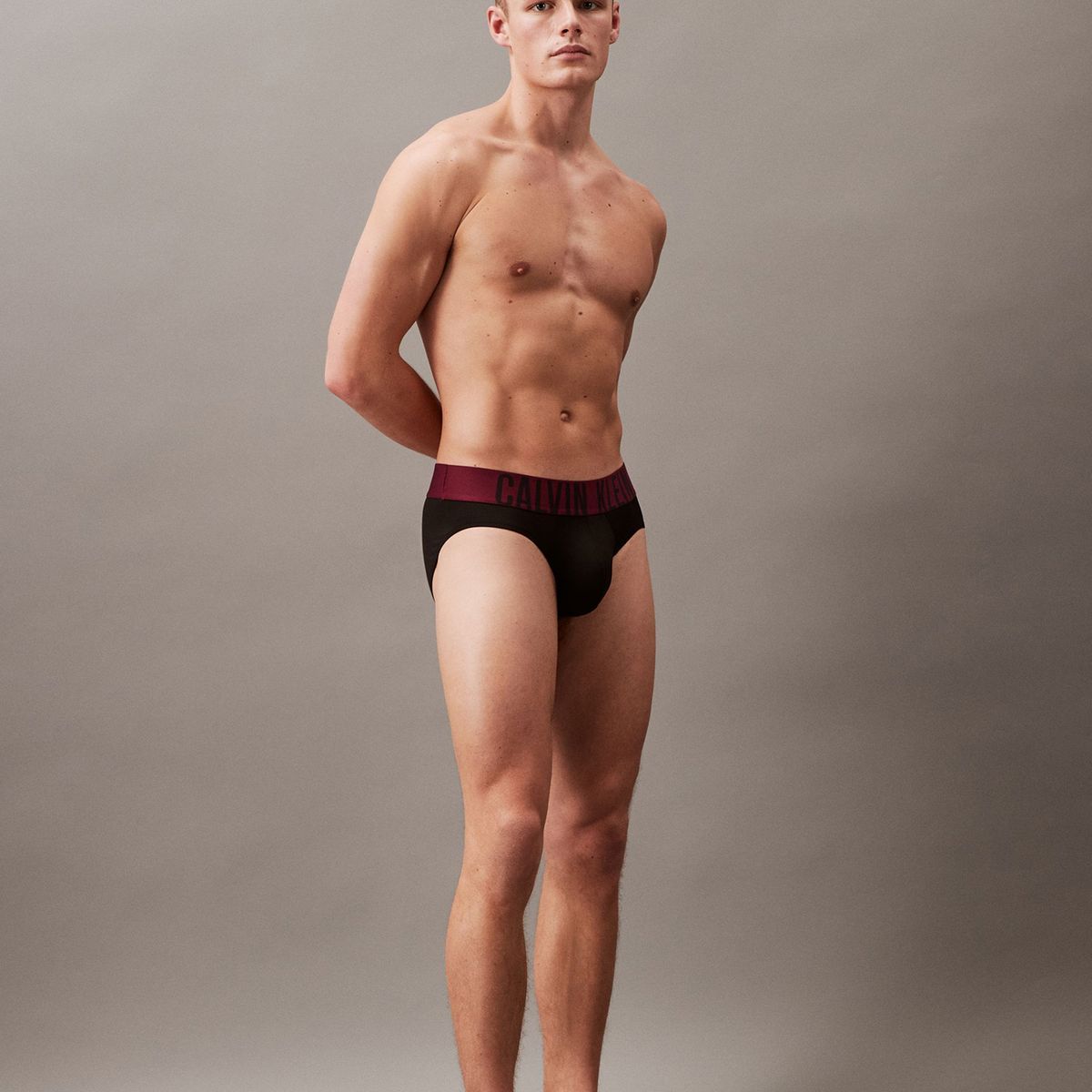 CALVIN KLEIN - Pack 3 Slips Intense Power Negro Calvin Klein