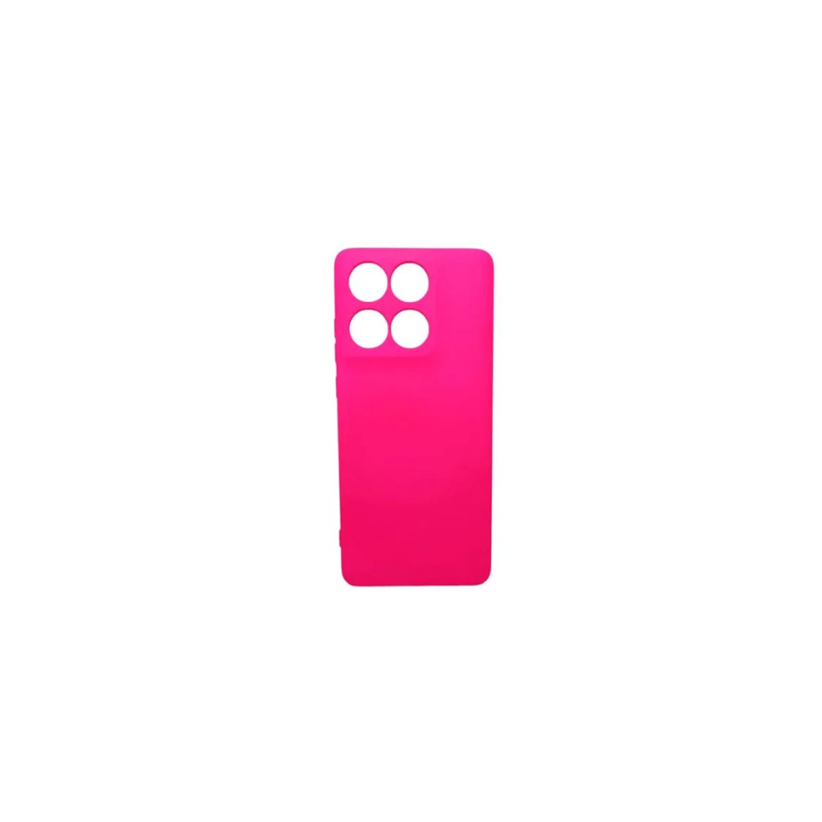 GENERICO - Carcasa Silicona Color Para Motorola EDGE 60 Fusión 5G - Fucsia