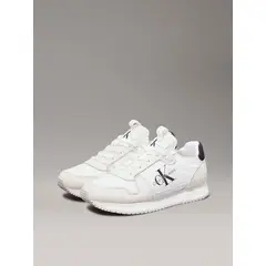 CALVIN KLEIN - Zapatillas Runner Sock Laceup Blanco
