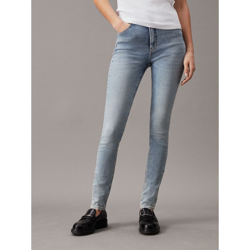 CALVIN KLEIN - Jeans High Rise Skinny Azul Calvin Klein