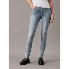 CALVIN KLEIN - Jeans High Rise Skinny Azul