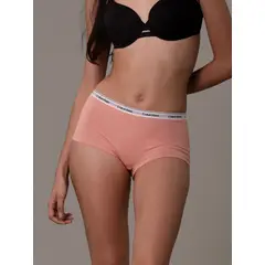 CALVIN KLEIN - Calzón Hipster Modern Logo Rosa