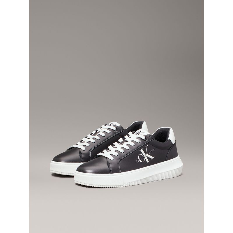 CALVIN KLEIN - Zapatillas Chunky Cupsole Monologo Negro Calvin Klein