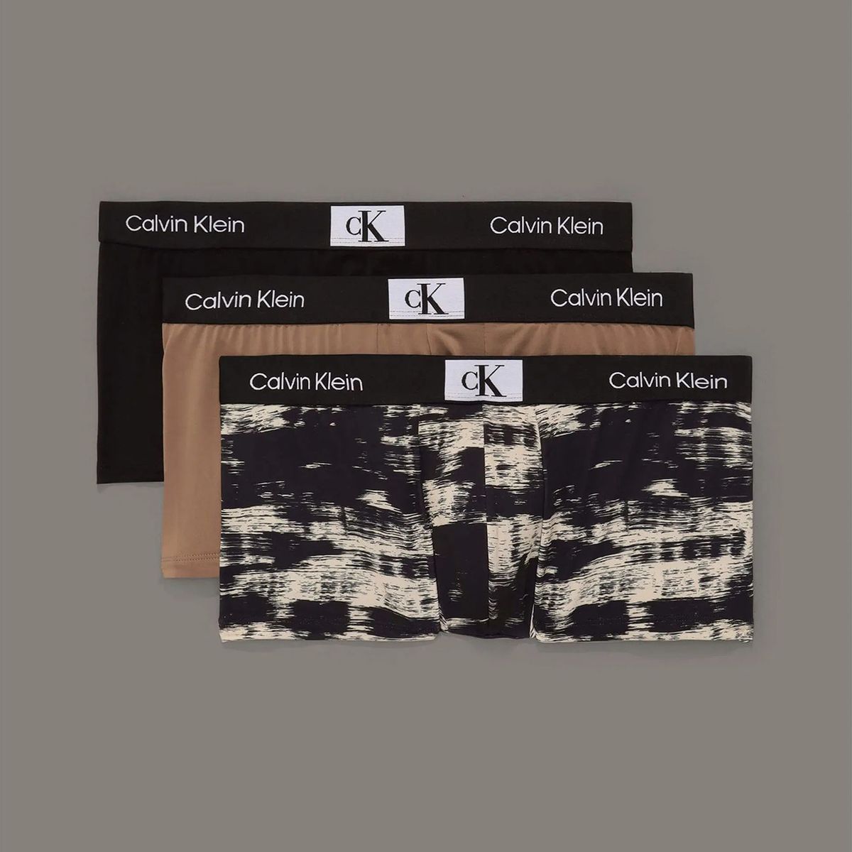 CALVIN KLEIN - Pack 3 Bóxers Low Rise Trunk CK96 Multicolor Calvin Klein