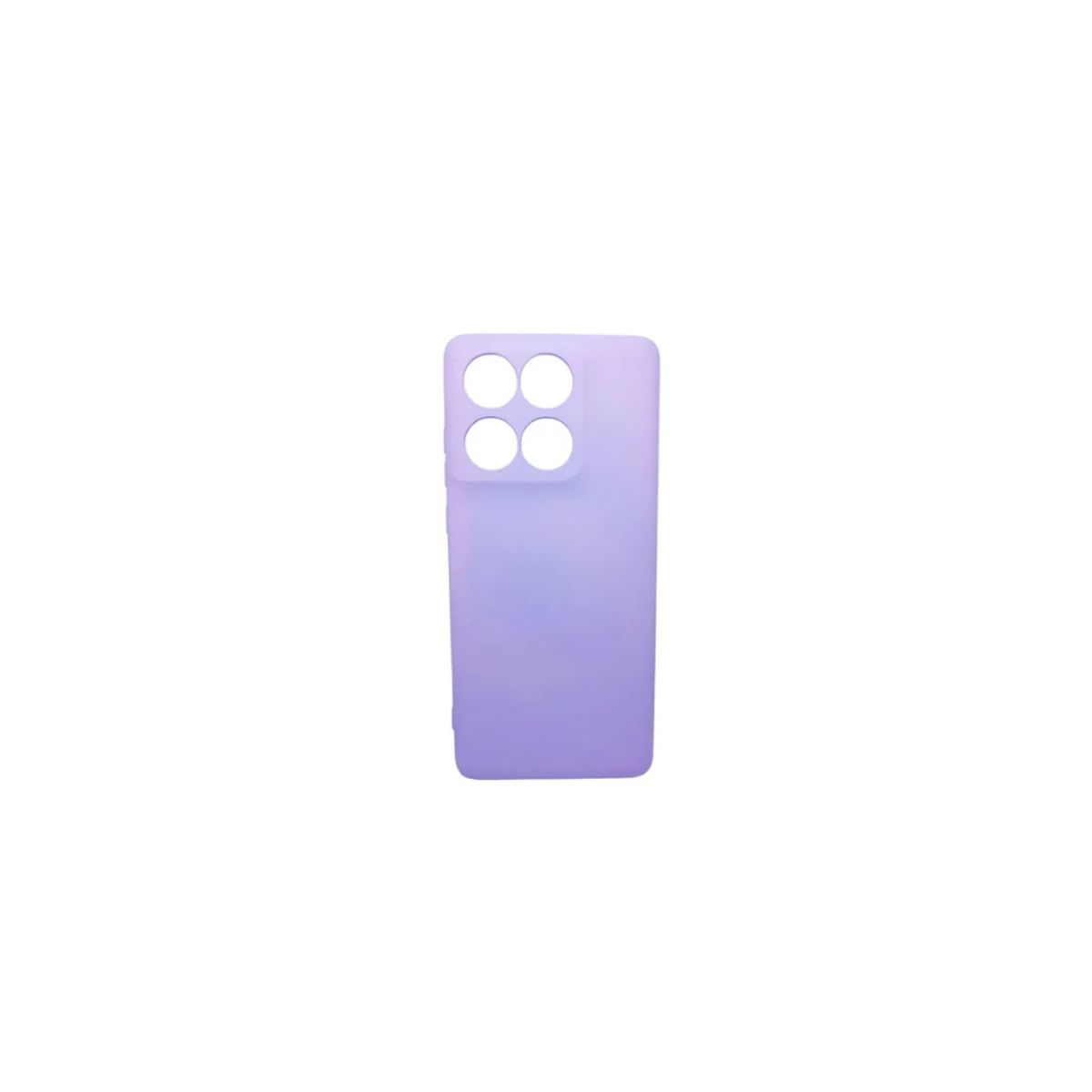 GENERICO - Carcasa Silicona Color Para Motorola EDGE 60 Fusión 5G - Lila