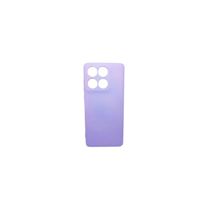 GENERICO - Carcasa Silicona Color Para Motorola EDGE 60 Fusión 5G - Lila