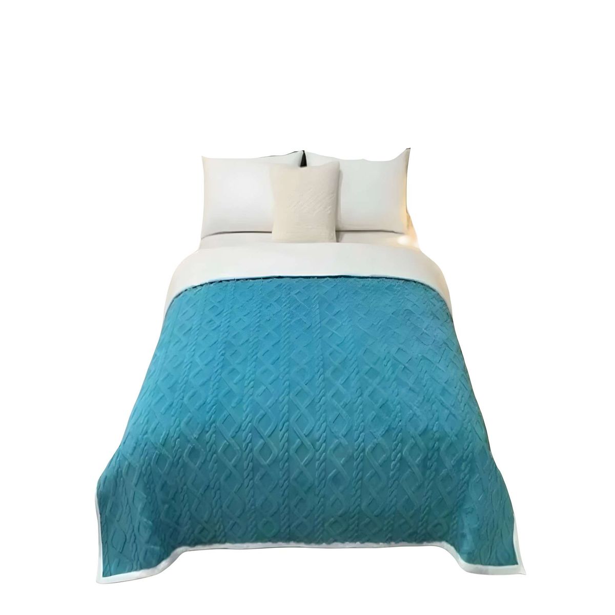 GENERICO - FRAZADAS TEXTURIZADAS 2 PLAZA 230x200 cm J8