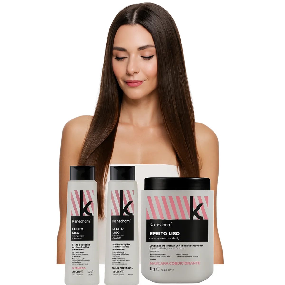 KANECHOM - Pack Kanechom Alisado Perfecto-shampoo + Acond + Mascarilla