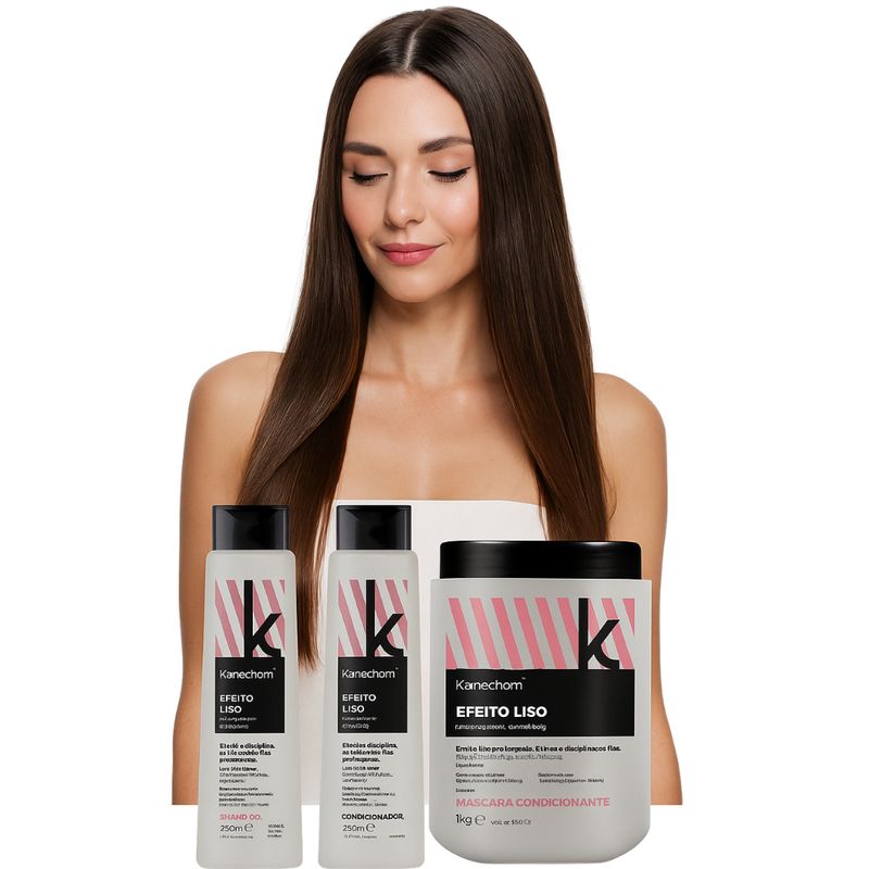 KANECHOM - Pack Kanechom Alisado Perfecto-shampoo + Acond + Mascarilla