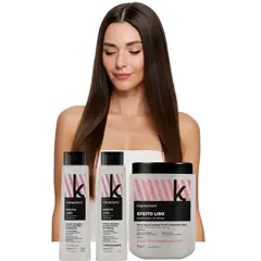 KANECHOM - Pack Alisado Perfecto-shampoo + Acond + Mascarilla
