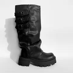 HERIEL - BOTA MUJER MAKA NEGRO BELLA MODA