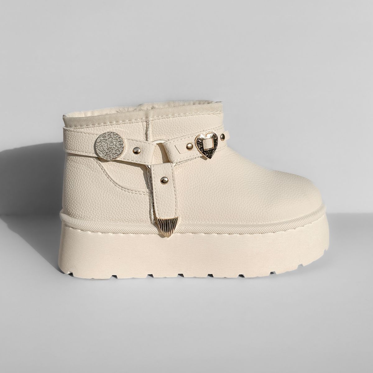 CELLINA - PANTUBOTA MUJER LAYLA BEIGE BELLA MODA