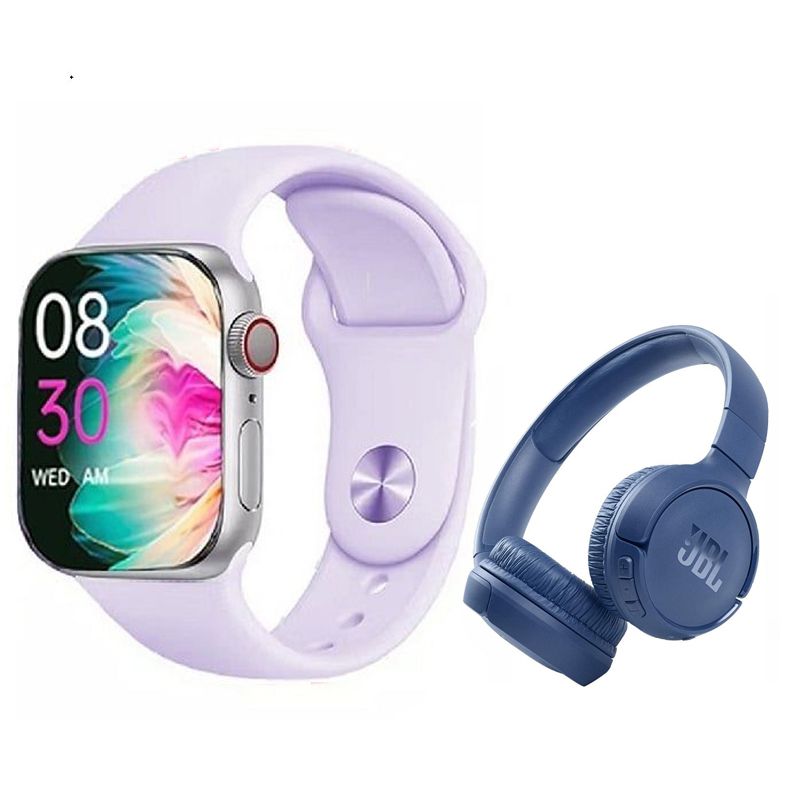 JBL - Audífonos JBL 510BT-AZUL Y Toumi Watch S10 Pro-M