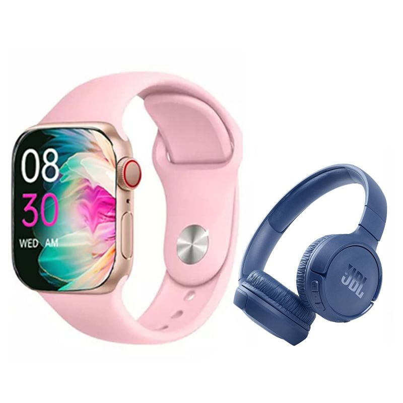 JBL - Audífonos JBL 510BT-AZUL Y Toumi Watch S10 Pro-P