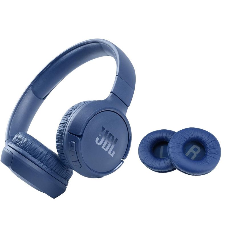 JBL - JBL Audífono Inalámbrico Tune 510BT-Azul Y Algodón insonorizado
