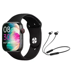 HUAWEI - Audífonos Bluetooth Freelace Lite Negro Y Toumi Watch S10 pro-B