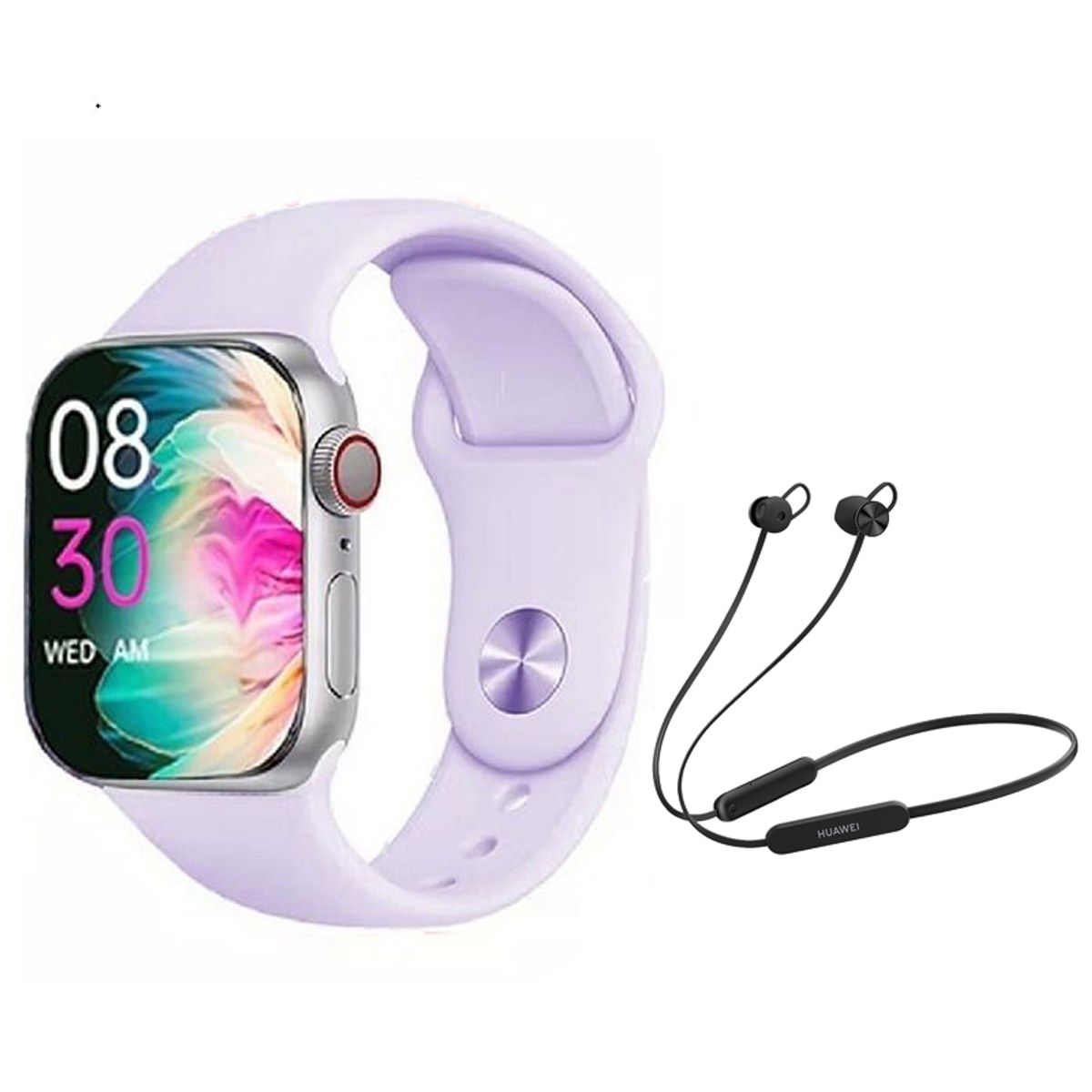 HUAWEI - Audífonos Bluetooth Huawei Freelace Lite Negro Y Toumi Watch S10 pro-M