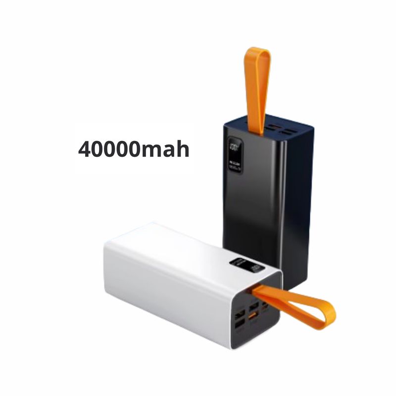 GENERICO - Cargador Carga Rápida Portátil Powerbank 22w 40000mah
