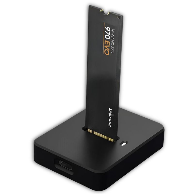 ULINK - Lector de Discos SSD M2 Dock Station USB 30 + USB-C DCKM2
