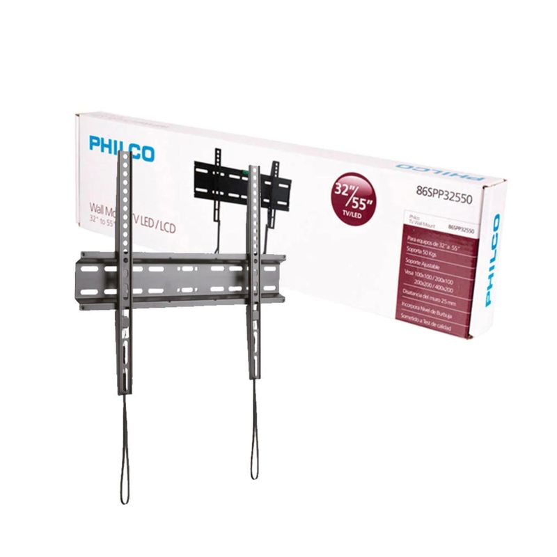 PHILCO - Soporte Tv LCD LED Smart Tv 32 A 55 Fijo Philco