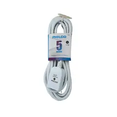 PHILCO - Extension Alargador 5 MTS 250V 10A Blanco