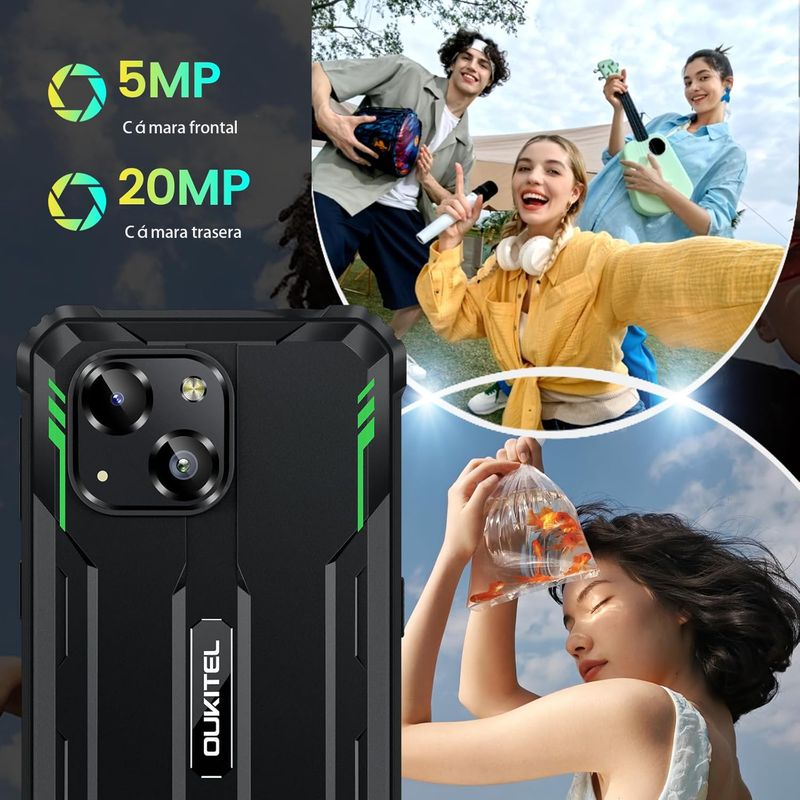 OUKITEL - OUKITEL WP32PRO Celular 24GB+256GB Doble SIM Smartphone