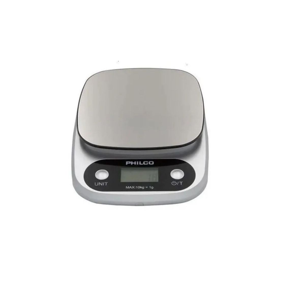 PHILCO - Pesa Balanza Digital De Cocina 10Kg Metalico KS491 Philco