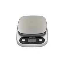 PHILCO - Pesa Balanza Digital De Cocina 10Kg Metalico KS491