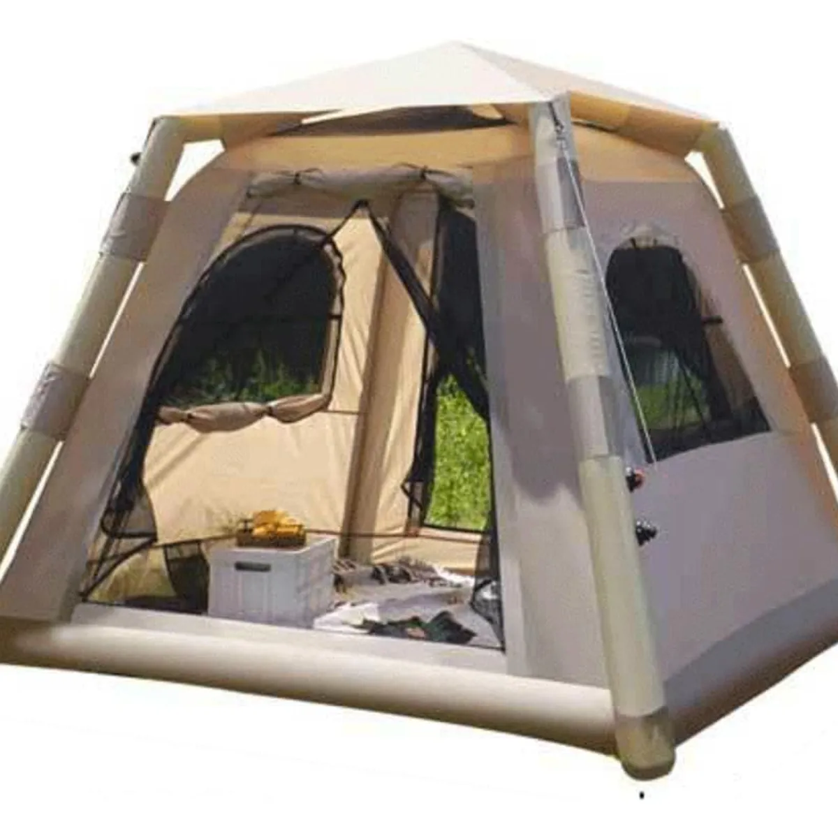 AFVENTURA - Tienda De Campaña Para 2-4 Personas Tienda Campaña Inflable