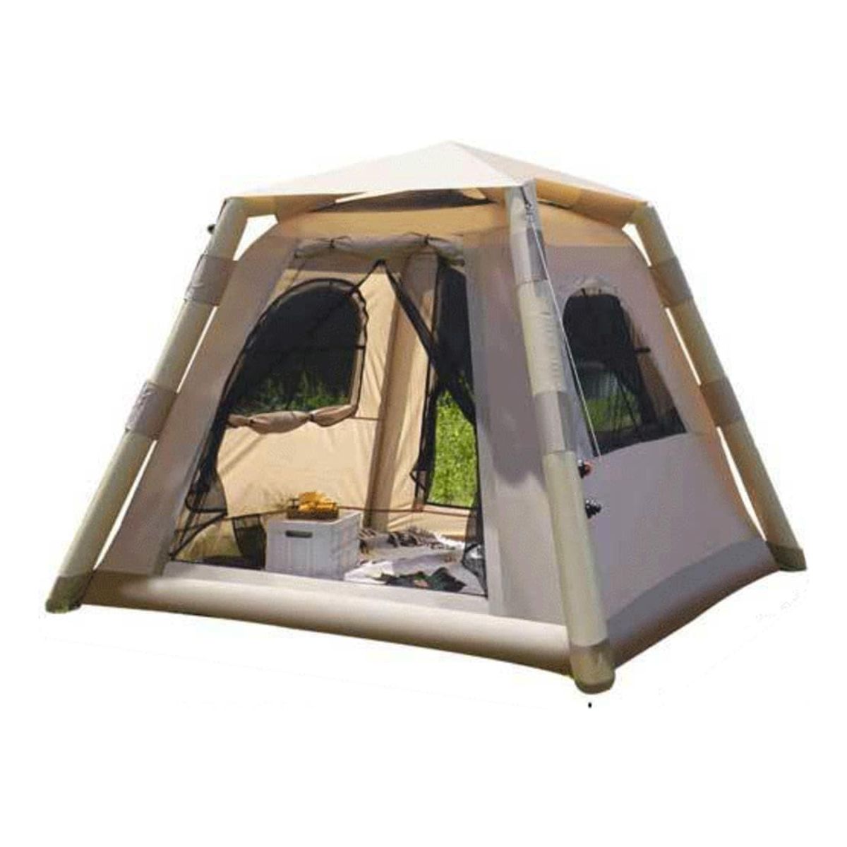 AFVENTURA - Tienda De Campaña Para 2-4 Personas Tienda Campaña Inflable