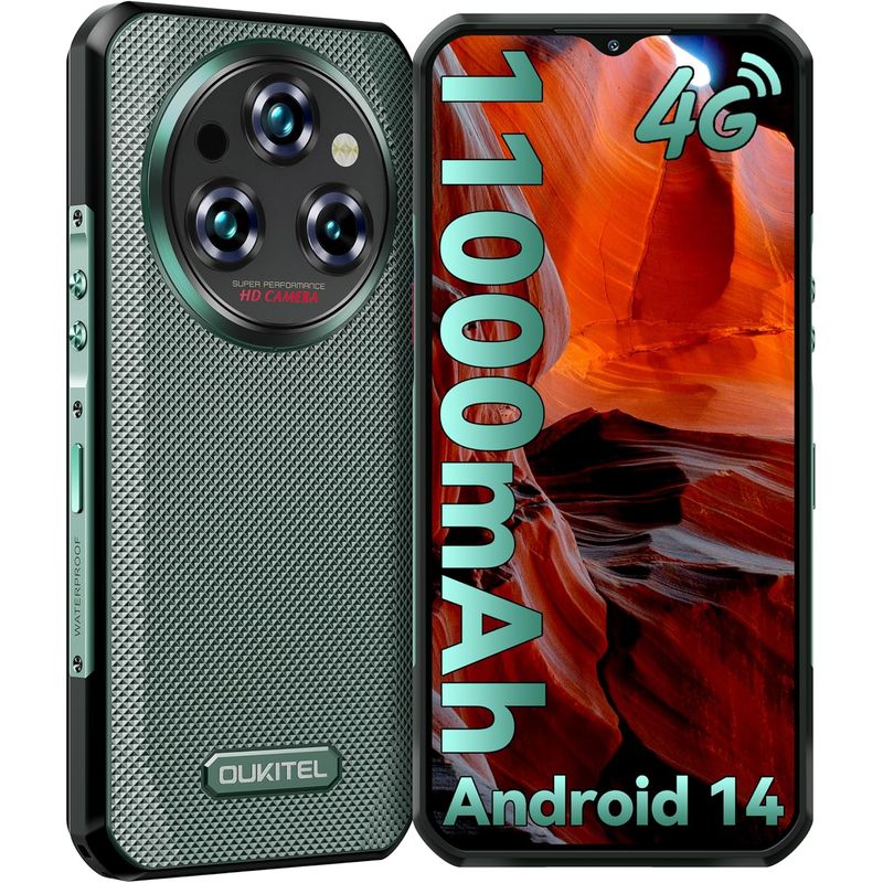 OUKITEL - OUKITEL WP35S 5G Celular 24GB+256GB 11000mAh Smartphone