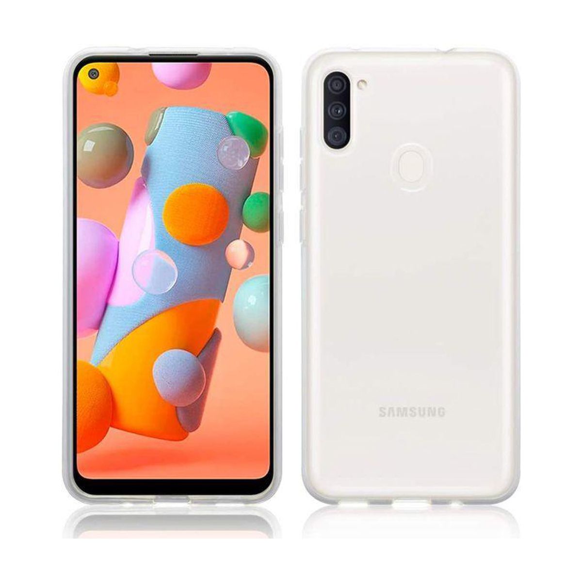 SAMSUNG - SAMSUNG Galaxy A11 32GB Blanco Reacondicionado