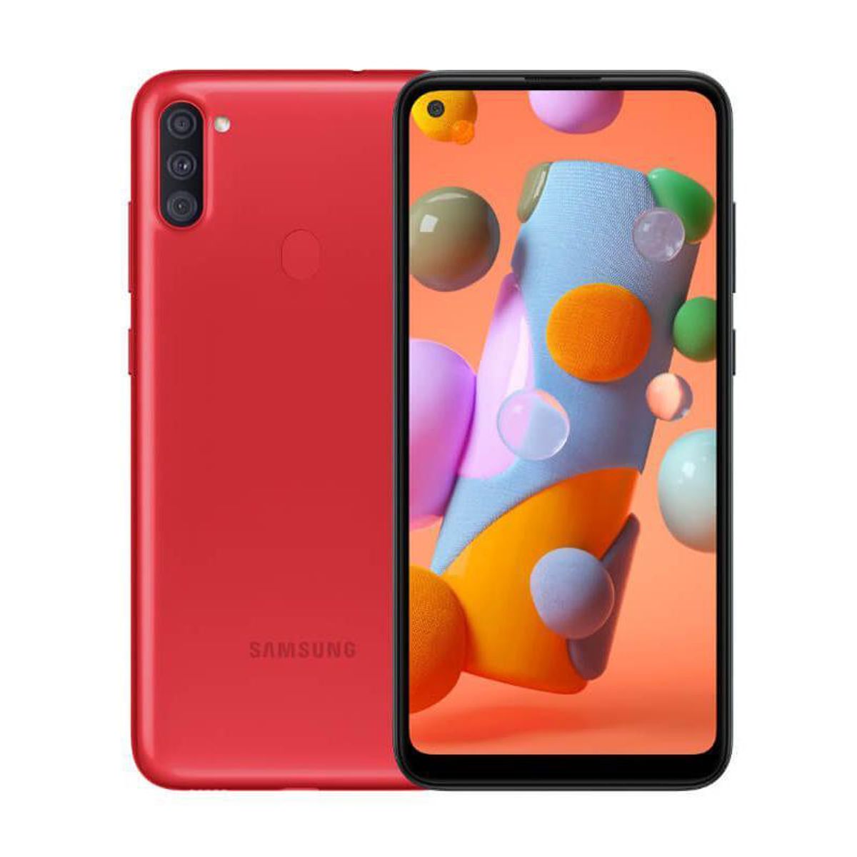 SAMSUNG - SAMSUNG Galaxy A11 32GB Rojo Reacondicionado