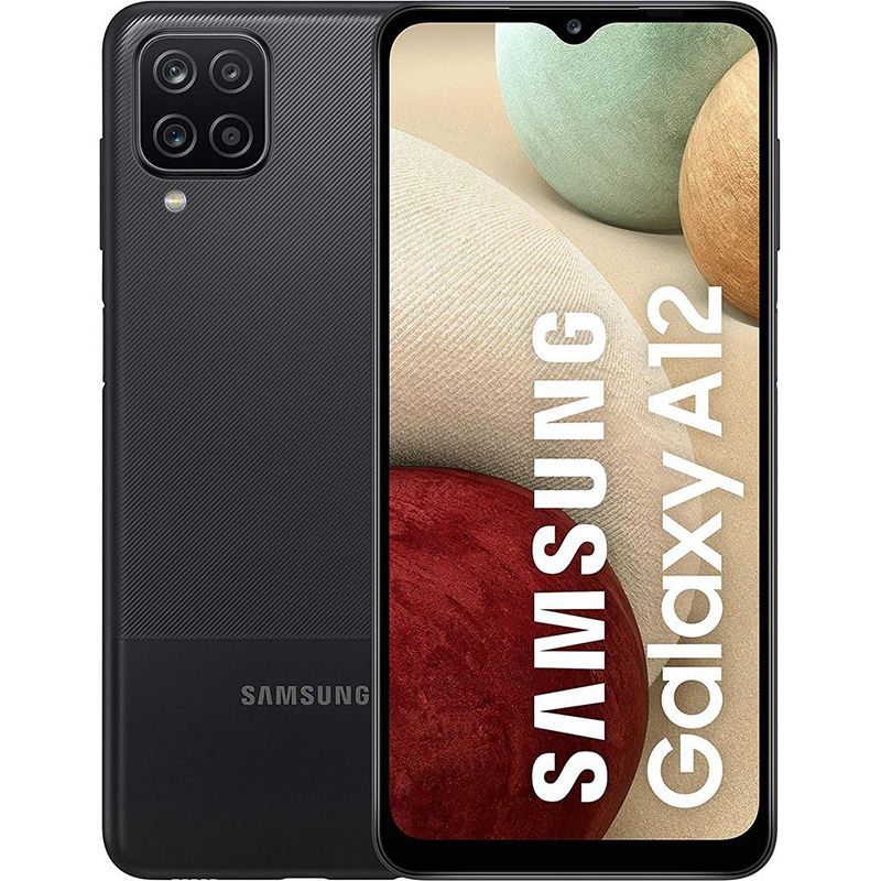 SAMSUNG - SAMSUNG Galaxy A12 32GB Negro Reacondicionado