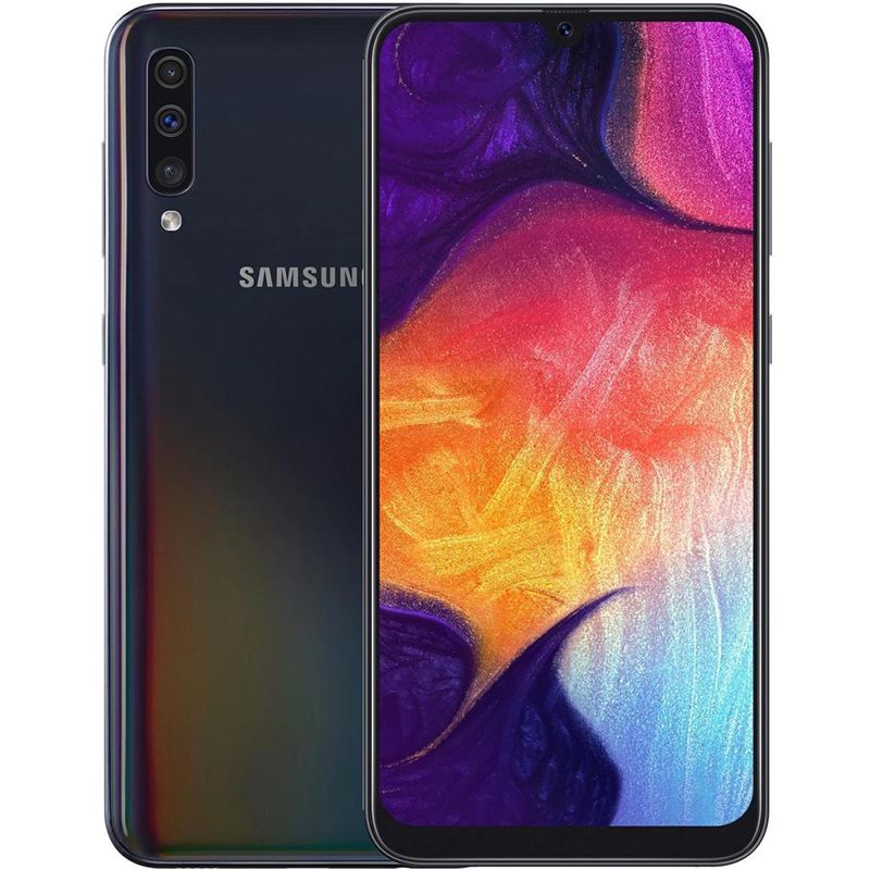 SAMSUNG - SAMSUNG Galaxy A50 64GB Negro Reacondicionado