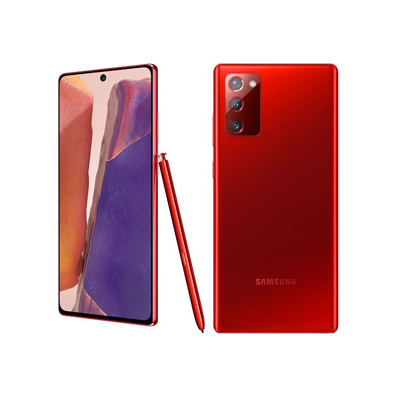 SAMSUNG - SAMSUNG Galaxy Note20 128GB Rojo Reacondicionado