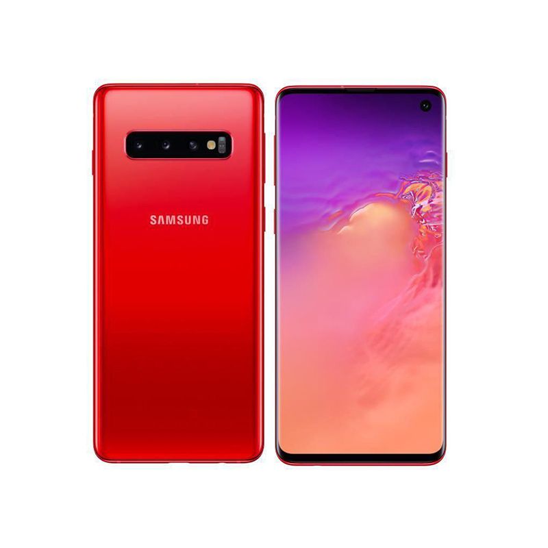 SAMSUNG - SAMSUNG Galaxy S10 128GB Rojo Reacondicionado