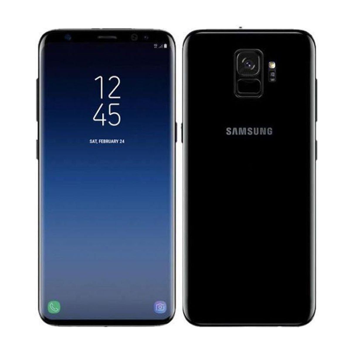 SAMSUNG - SAMSUNG Galaxy S9 64GB Negro Reacondicionado
